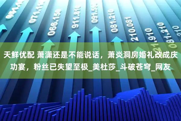 天鲜优配 萧潇还是不能说话，萧炎洞房婚礼改成庆功宴，粉丝已失望至极_美杜莎_斗破苍穹_网友