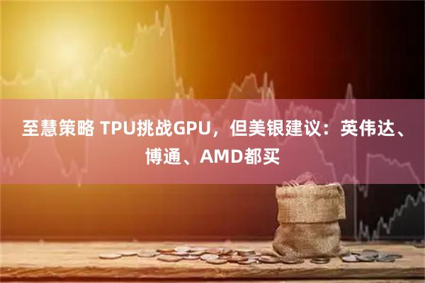 至慧策略 TPU挑战GPU，但美银建议：英伟达、博通、AMD都买